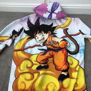 Kid goku men’s hoodie